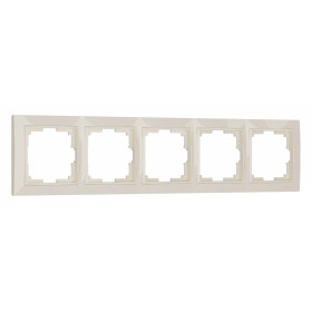 Рамка на 5 постов Werkel Snabb Basic (слоновая кость) W0052003