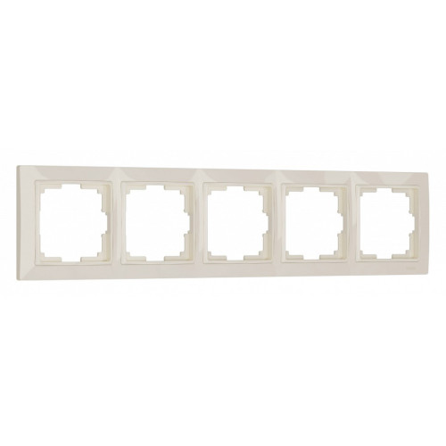 Рамка на 5 постов Werkel Snabb Basic (слоновая кость) W0052003