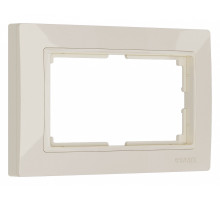 Рамка для двойной розетки Werkel Snabb Basic (слоновая кость) W0082003