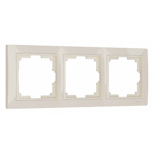 Рамка на 3 поста Werkel Snabb Basic (слоновая кость) W0032003