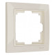 Рамка на 1 пост Werkel Snabb Basic (слоновая кость) W0012003