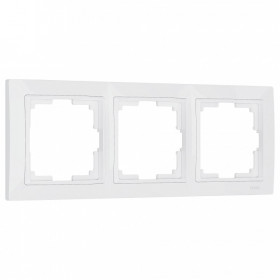 Рамка на 3 поста Werkel Snabb basic (белый) W0032001