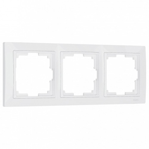 Рамка на 3 поста Werkel Snabb basic (белый) W0032001