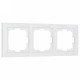 Рамка на 3 поста Werkel Snabb basic (белый) W0032001