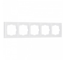 Рамка на 5 постов Werkel Snabb basic (белый) W0052001