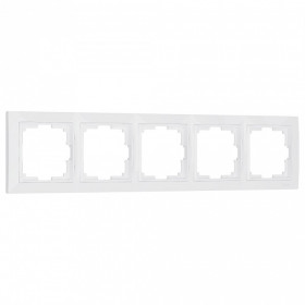 Рамка на 5 постов Werkel Snabb basic (белый) W0052001