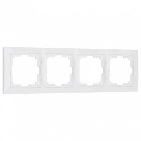 Рамка на 4 поста Werkel Snabb basic (белый) W0042001