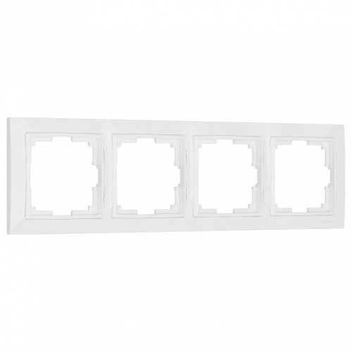 Рамка на 4 поста Werkel Snabb basic (белый) W0042001