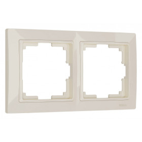Рамка на 2 поста Werkel Snabb Basic (слоновая кость) W0022003