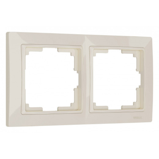 Рамка на 2 поста Werkel Snabb Basic (слоновая кость) W0022003