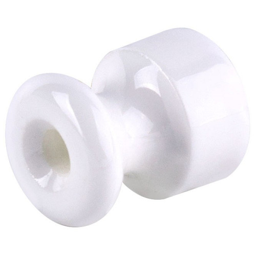 Изолятор керамический Werkel Ретро (белый) W6431301