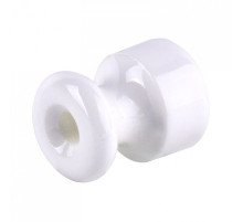 Изолятор керамический Werkel Ретро (белый) W6431401