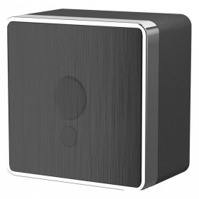 Розетка для вывода кабеля Werkel Gallant (графит рифленый) W5050204