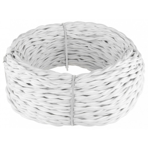 Провод электропитания Werkel Ретро 3х1,5 (белый) W6453201