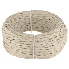 Провод электропитания Werkel Ретро 2х1,5 (песочный) W6452246