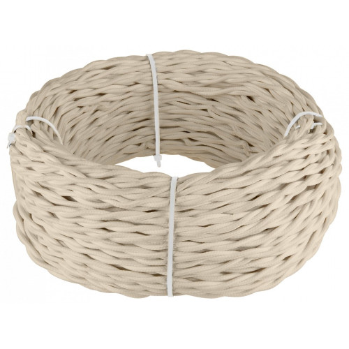 Провод электропитания Werkel Ретро 2х1,5 (песочный) W6452246