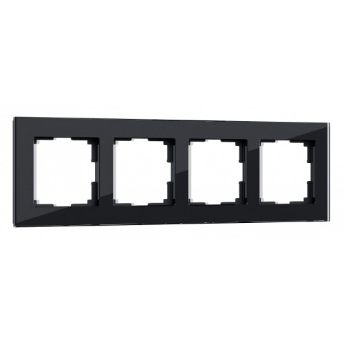 Рамка на 4 поста Werkel Favorit (черный) W0041108