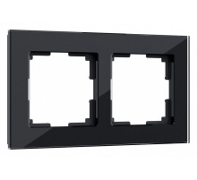 Рамка на 2 поста Werkel Favorit (черный) W0021108