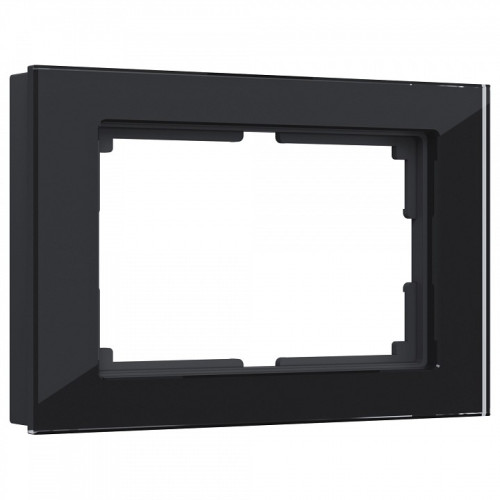 Рамка на 2 поста Werkel Favorit (черный) W0081108