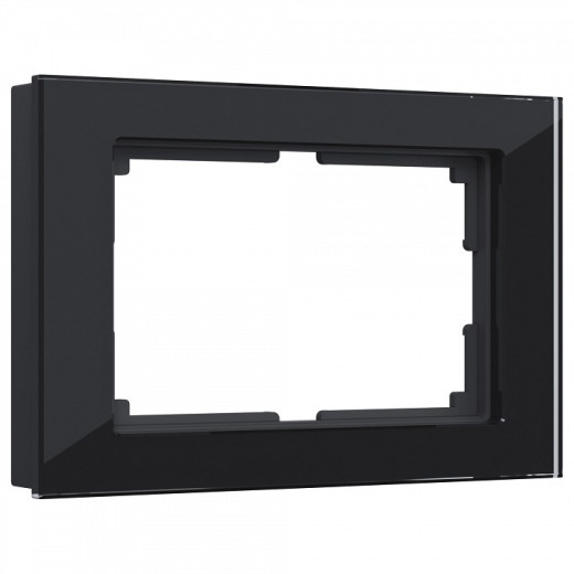 Рамка на 2 поста Werkel Favorit (черный) W0081108