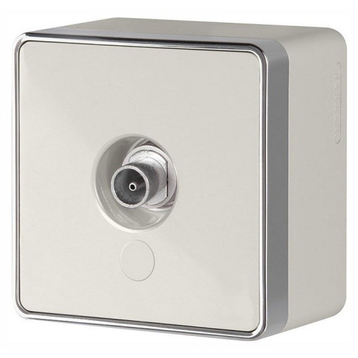 ТВ-розетка оконечная Werkel Gallant слоновая кость W5083003