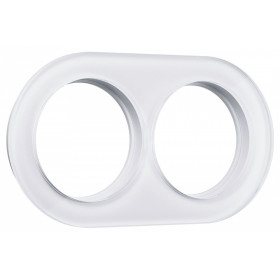 Рамка на 2 поста Werkel Ретро (белый) W0025101