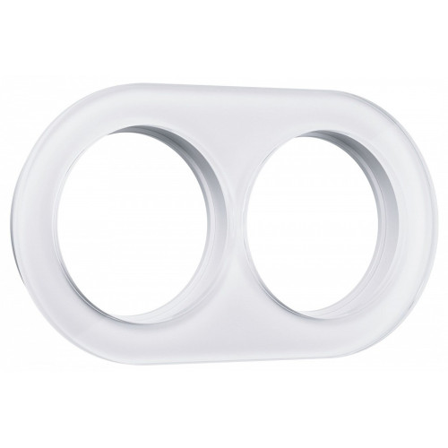 Рамка на 2 поста Werkel Ретро (белый) W0025101