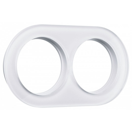 Рамка на 2 поста Werkel Ретро (белый) W0025101