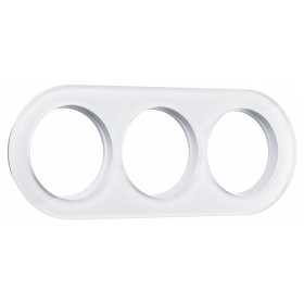 Рамка на 3 поста Werkel Ретро (белый) W0035101