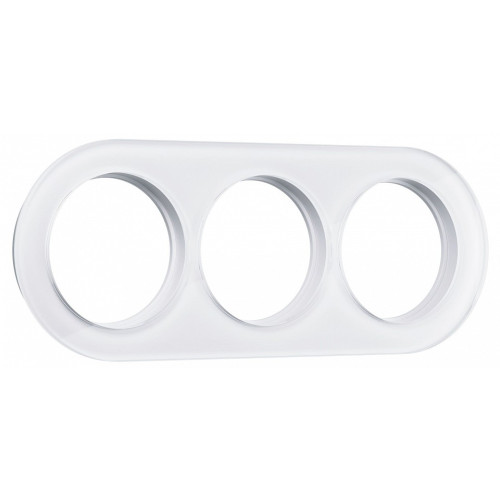 Рамка на 3 поста Werkel Ретро (белый) W0035101