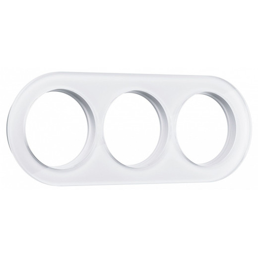 Рамка на 3 поста Werkel Ретро (белый) W0035101