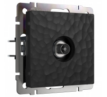 ТВ-розетка оконечная без рамки Werkel Hammer черный W1283008