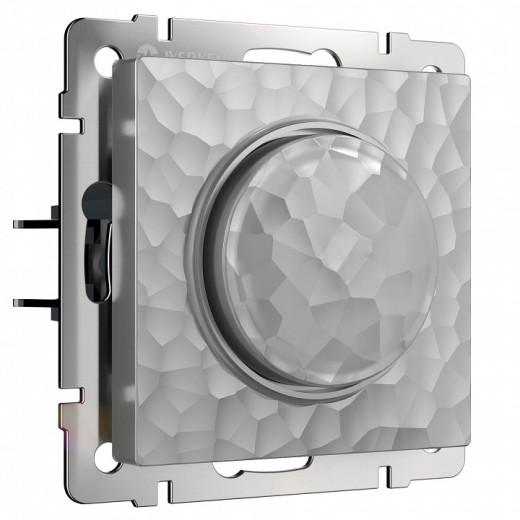 Диммер без рамки Werkel Hammer серебряный W1242006