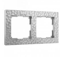 Рамка на 2 поста Werkel Hammer серебряный W0022406