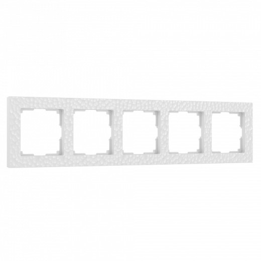 Рамка на 5 постов Werkel Hammer белый W0052401