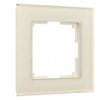 Рамка на 1 пост Werkel Favorit (молочный, стекло) W0011141
