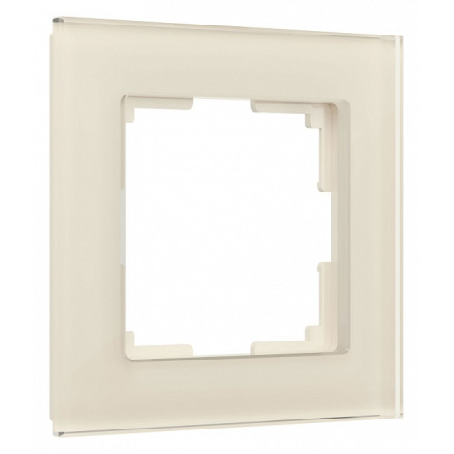 Рамка на 1 пост Werkel Favorit (молочный, стекло) W0011141