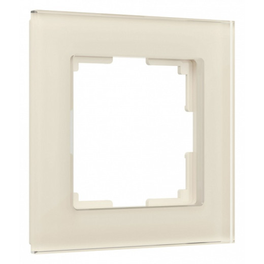 Рамка на 1 пост Werkel Favorit (молочный, стекло) W0011141