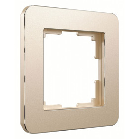 Рамка на 1 пост Werkel Platinum (шампань) W0012611