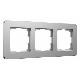 Рамка на 3 поста Werkel Platinum (алюминий) W0032606