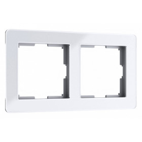 Рамка на 2 поста Werkel Acrylic (белый) W0022701