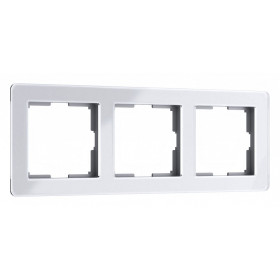 Рамка на 3 поста Werkel Acrylic (белый) W0032701