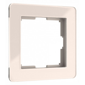 Рамка на 1 пост Werkel Acrylic (айвори) W0012743