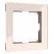 Рамка на 1 пост Werkel Acrylic (айвори) W0012743