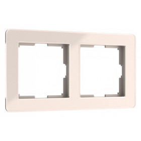 Рамка на 2 поста Werkel Acrylic (айвори) W0022743