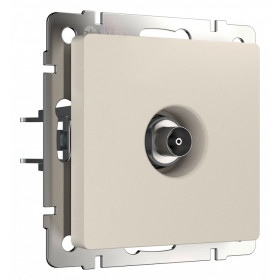 ТВ-розетка без рамки Werkel айвори матовый W1183062