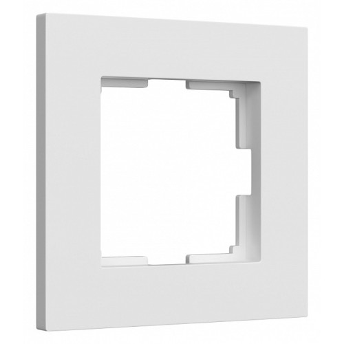Рамка на 1 пост Werkel Slab (белый софт) W0012961
