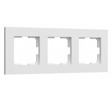 Рамка на 3 поста Werkel Slab (белый софт) W0032961
