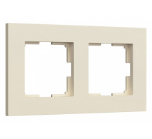 Рамка на 2 поста Werkel Slab (айвори софт) W0022962