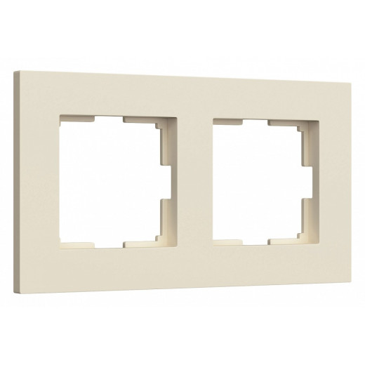 Рамка на 2 поста Werkel Slab (айвори софт) W0022962